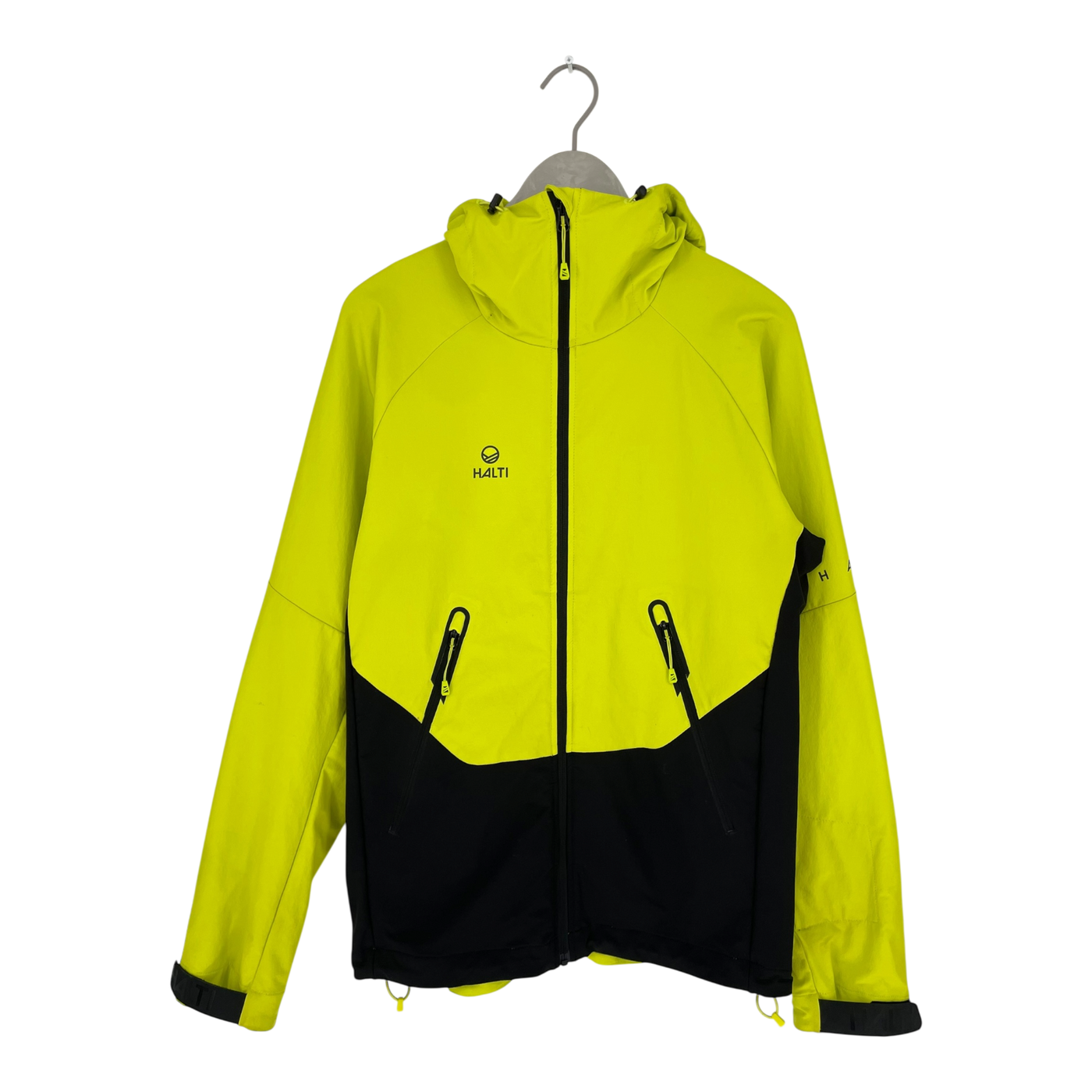 Halti midseason shell jacket, green/black | man M
