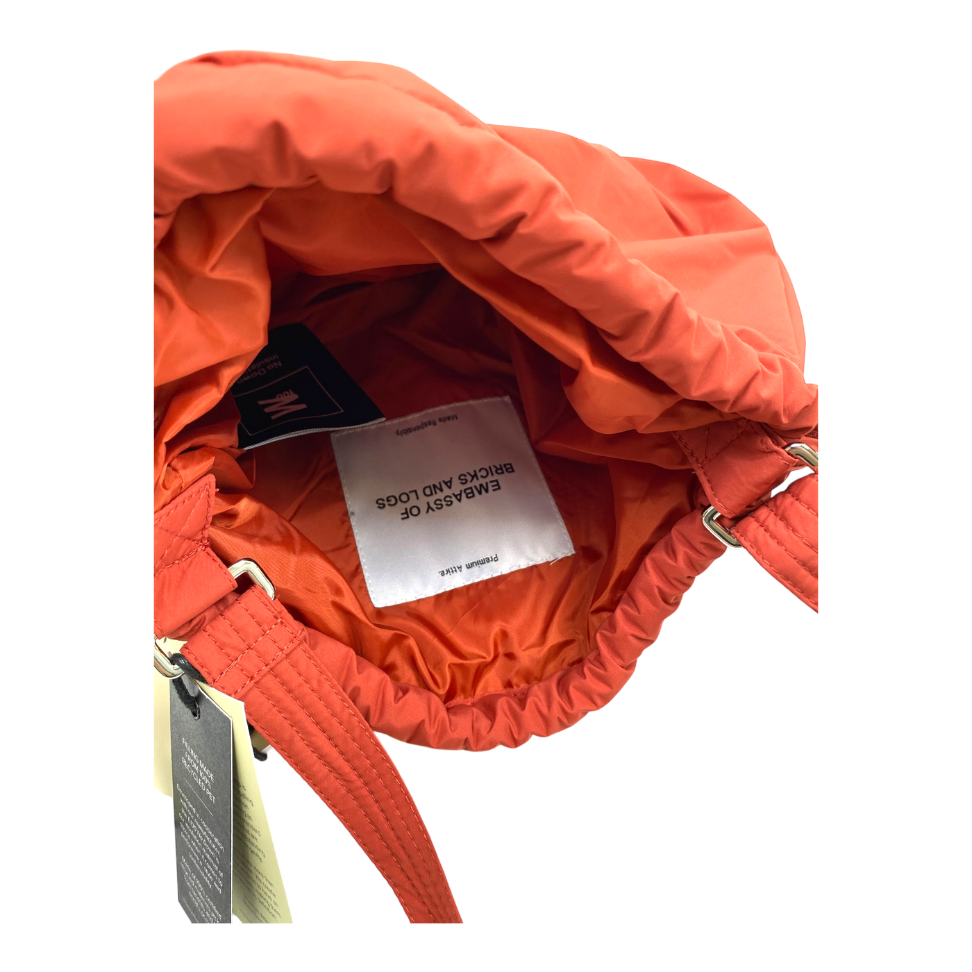 Embassy of Bricks and Logs tauna bag, burnt red | onesize