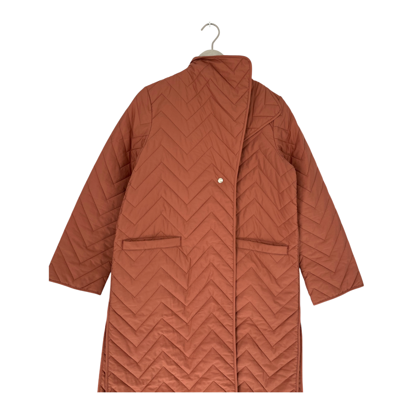Embassy of Bricks and Logs dafni quilted coat, ocre | woman S