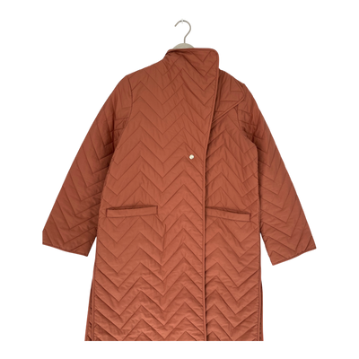 Embassy of Bricks and Logs dafni quilted coat, ocre | woman S