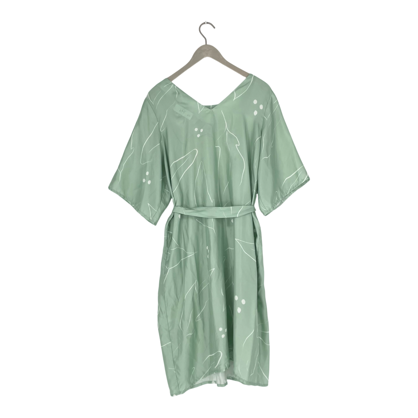 Uhana delight silk dress, pistachio | woman L