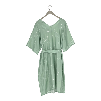 Uhana delight silk dress, pistachio | woman L