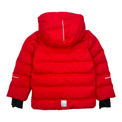 Reima vaattunki down winter jacket, red | 116cm