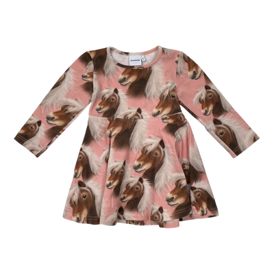 Metsola dress, horses | 86/92cm