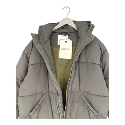 Embassy of Bricks and Logs elphin puffer jacket, brown | unisex M