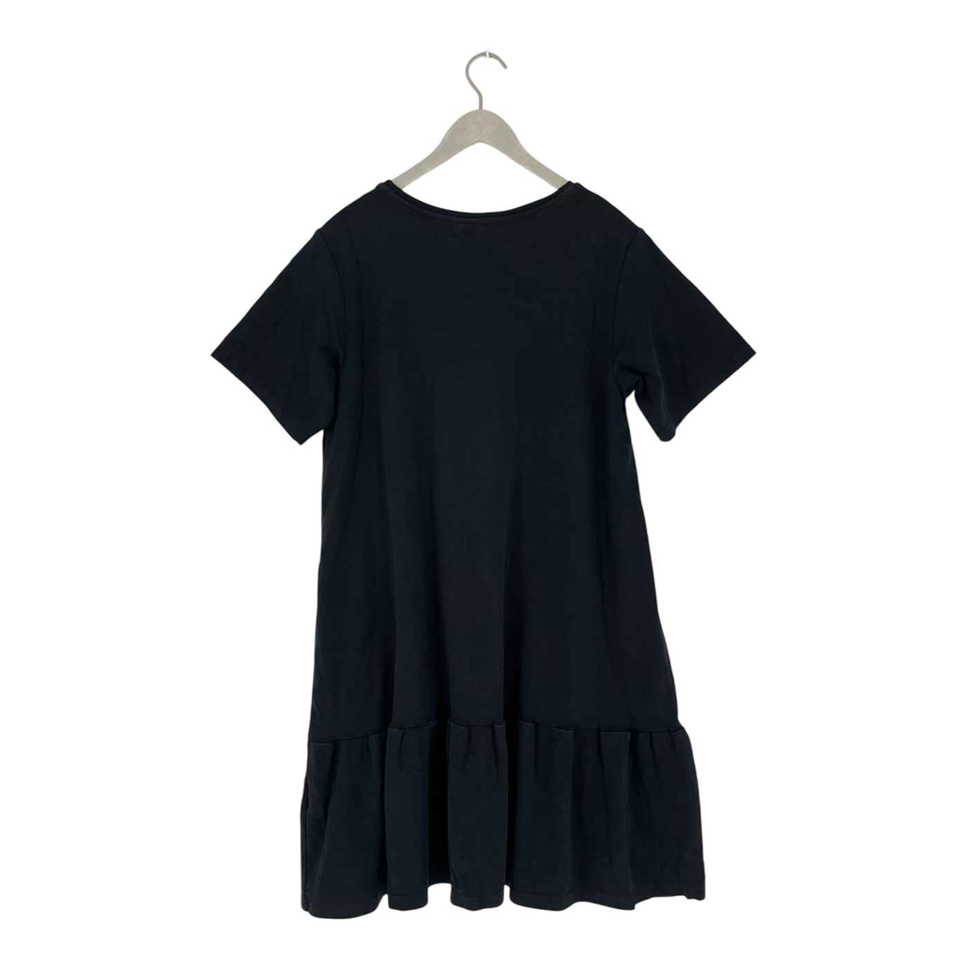Kaiko ruffle t-shirt dress, black | woman L