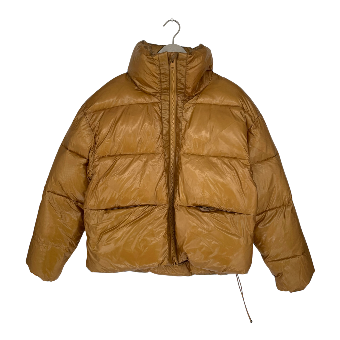 Embassy of Bricks and Logs lyon puffer jacket, shiny caramel | unisex S