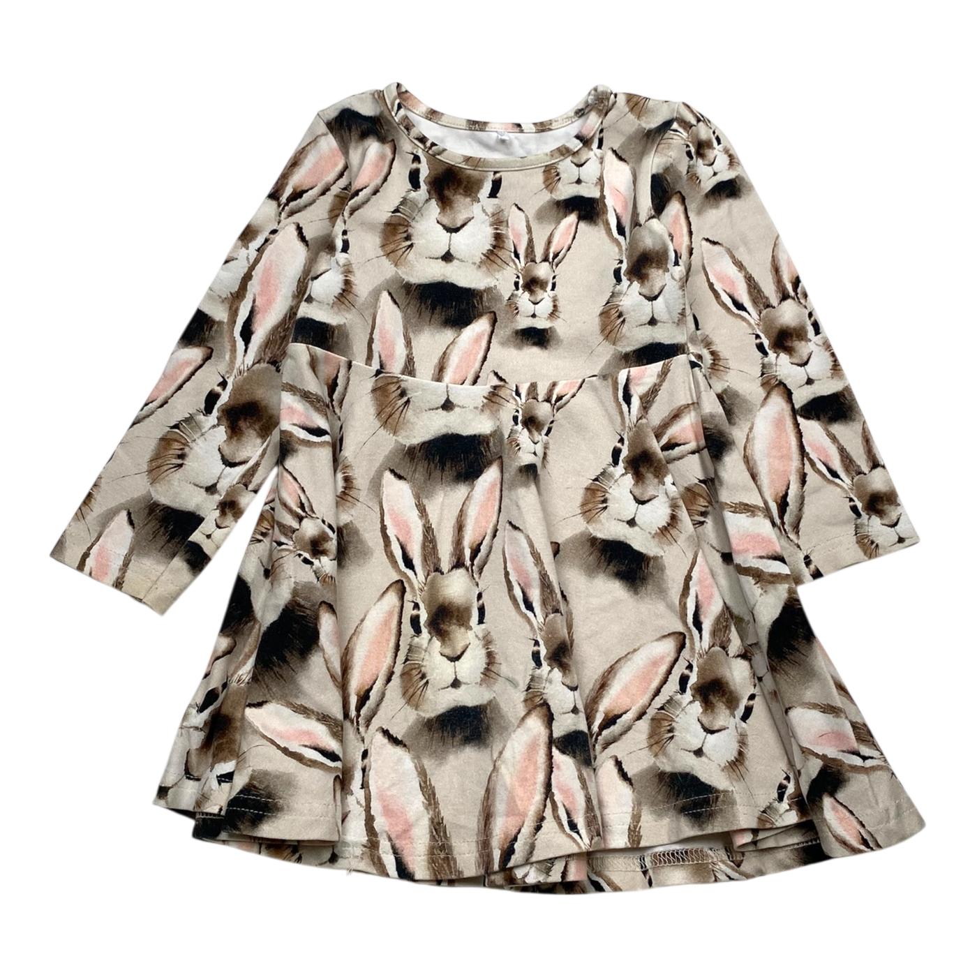 Metsola dress, bunny | 86/92cm