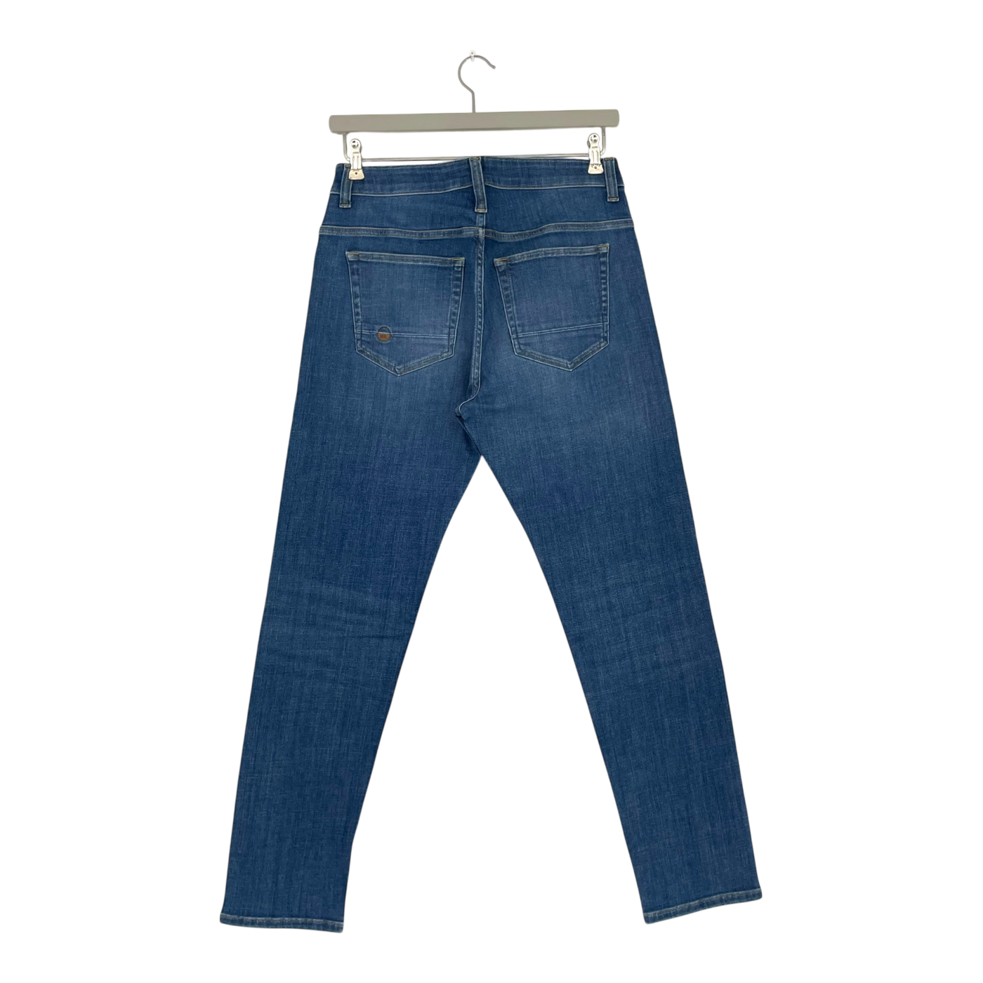 Mud Jeans Rick mid slim jeans, authentic indigo | man 32/32
