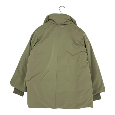 Embassy of Bricks and Logs avalon puffer jacket, pale olive | unisex S