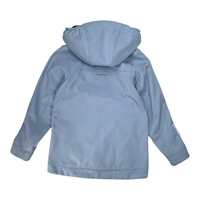 Reima espoo softshell jacket, light blue | 128cm