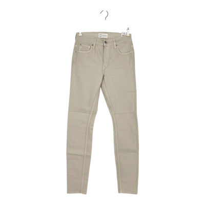 Mud Jeans slim skyler jeans, chalk | woman 27/32