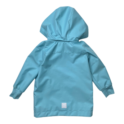 Gugguu flash midseason jacket, aqua blue | 92cm