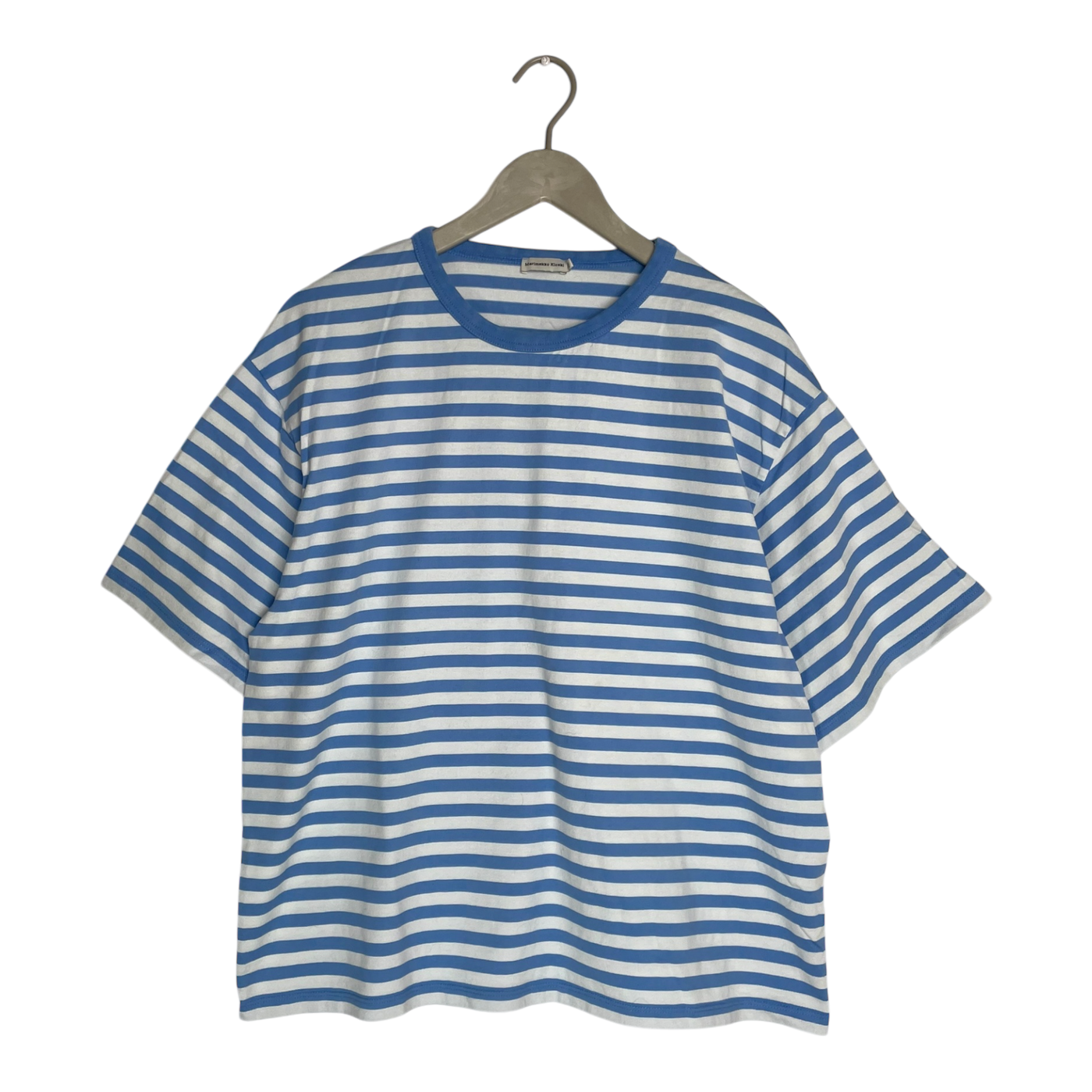 Marimekko kioski ensilumi, blue stripes | woman XXL