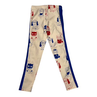 Mini Rodini leggings, cats & dogs | 104/110cm