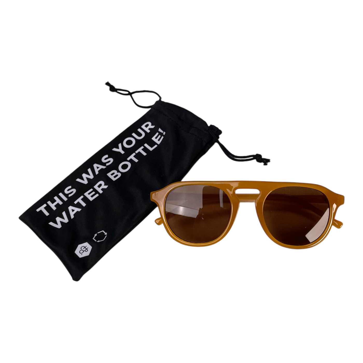 CHPO hudson sunglasses, caramel brown