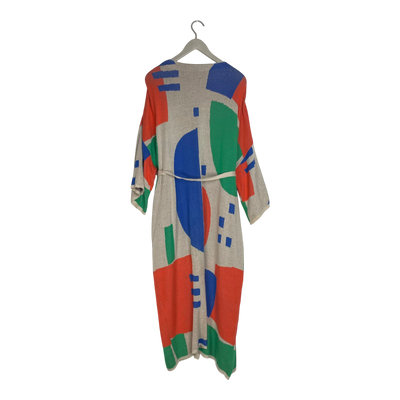 Papu long knitted cardigan, multicolor | woman M/L