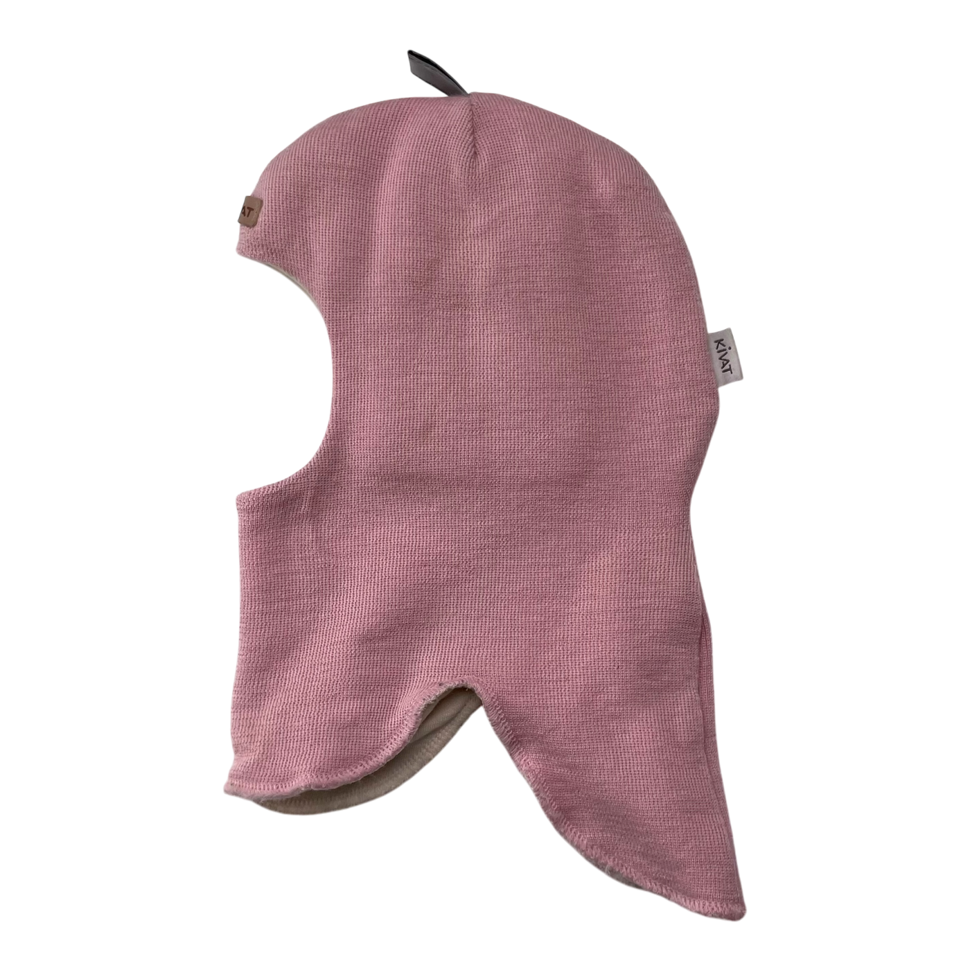 Kivat wool balaclava, pink | 2-5y