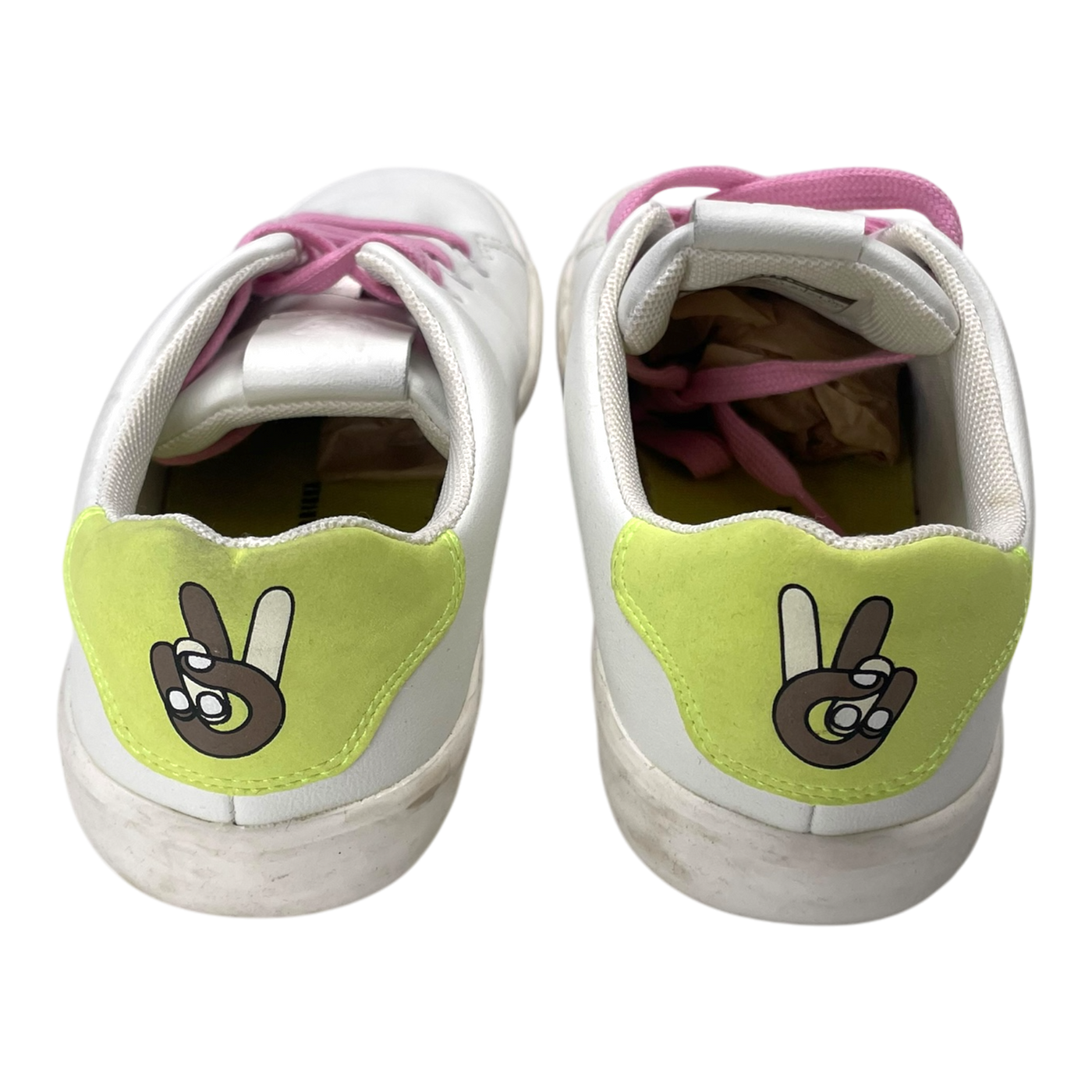 Reima peace low-top sneakers, white | 36