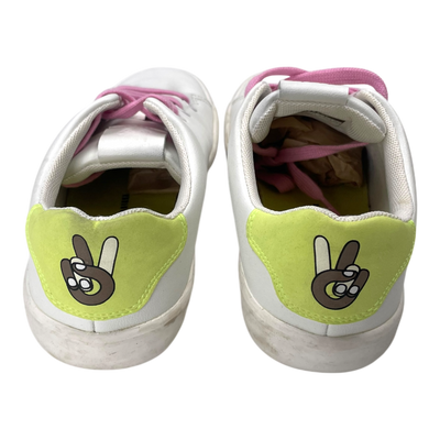Reima peace low-top sneakers, white | 36