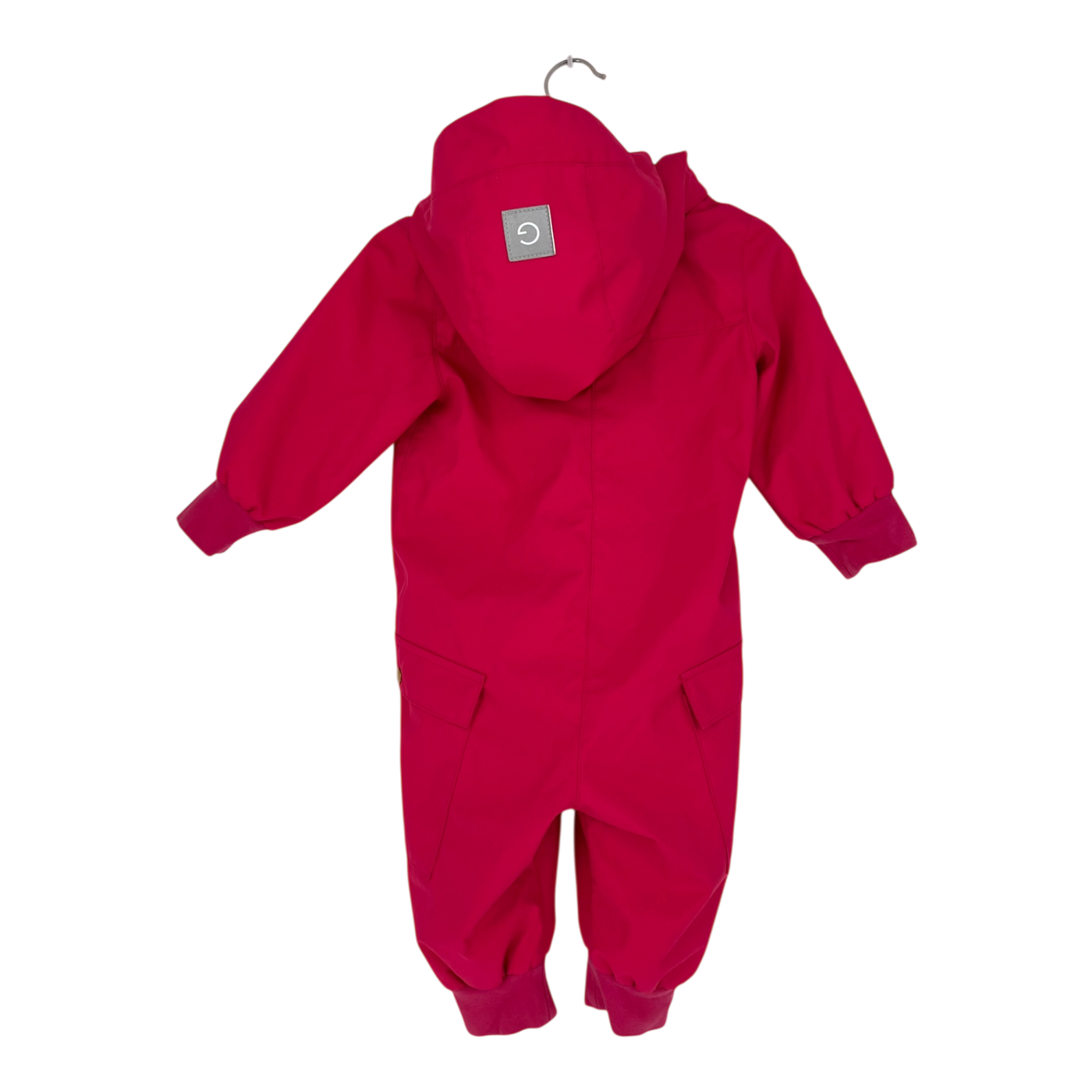 Gugguu midseason overall, deep pink | 68cm