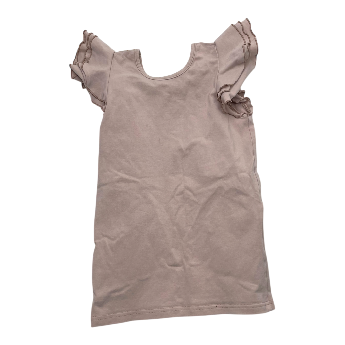 Gugguu frill t-shirt, pink | 116cm