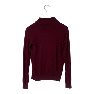 Uhana merino turtleneck sweater, leopard | woman XS