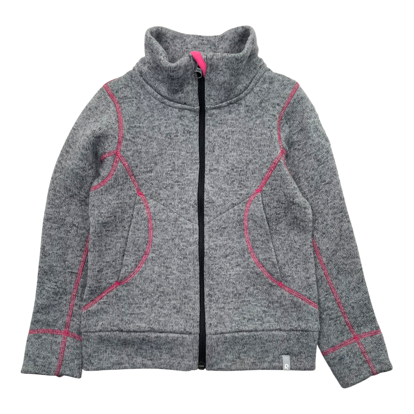 Reima fleece jacket, grey | 104cm