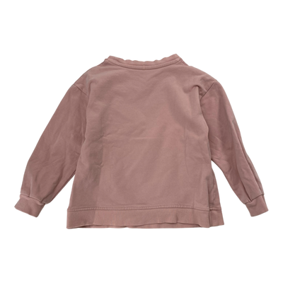 Metsola pocket sweatshirt, pink | 98/104cm
