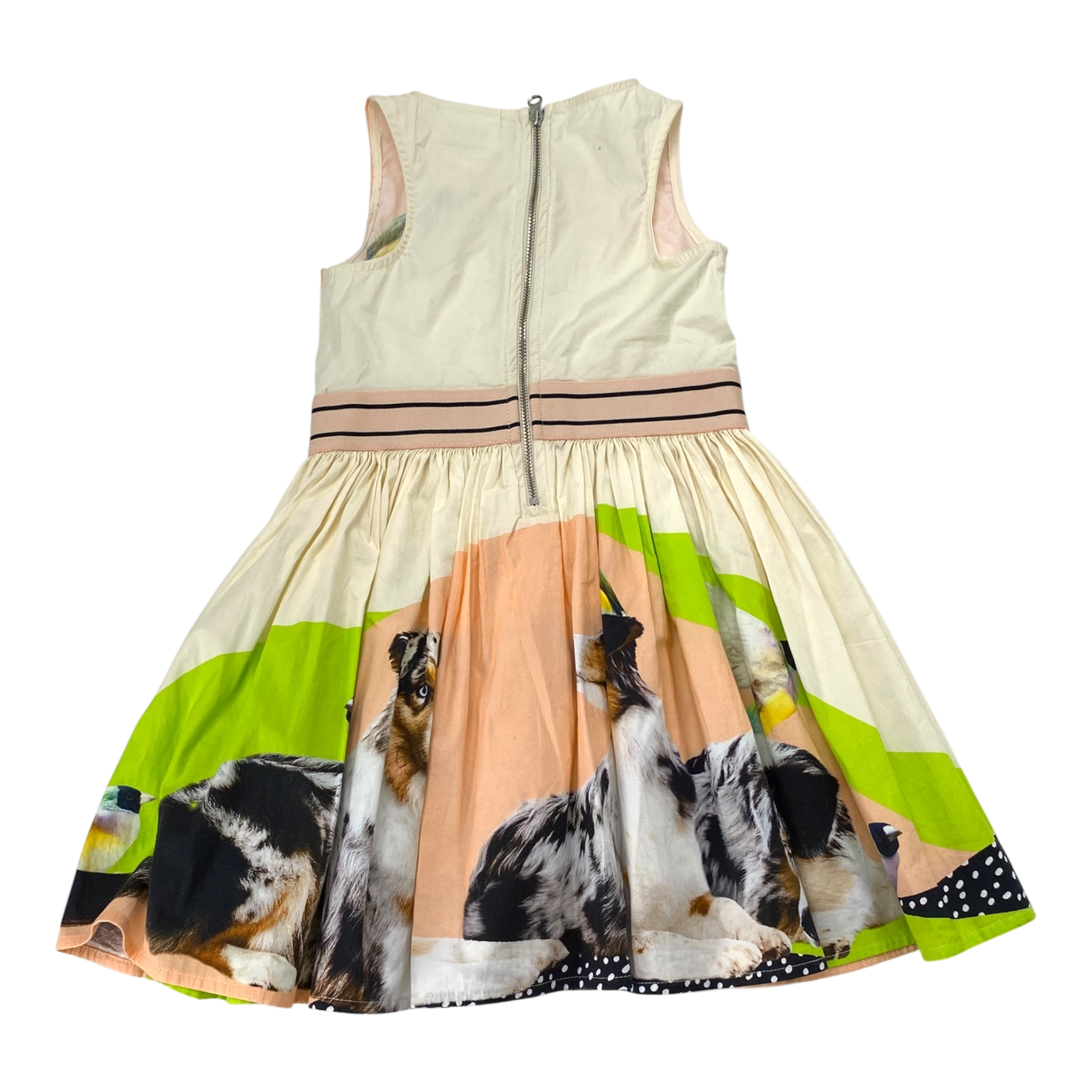 Molo carli dress, animals | 98/104cm