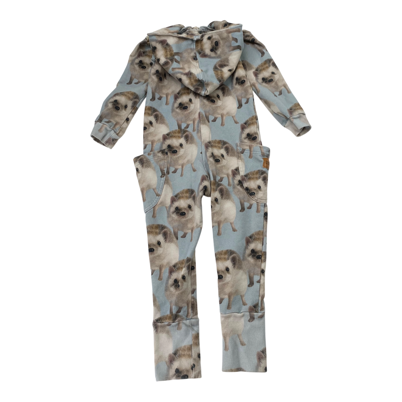 Metsola sweat jumpsuit, hedgehog | 98/104cm