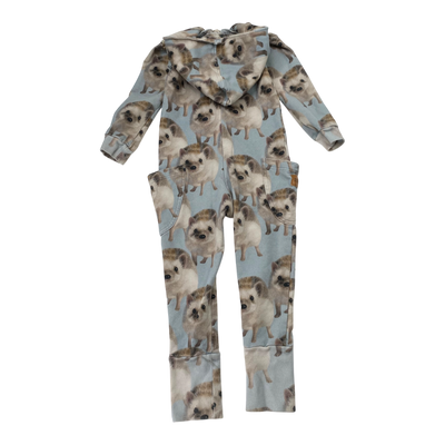 Metsola sweat jumpsuit, hedgehog | 98/104cm