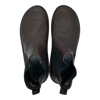 VIBAe Helsinki leather boots, cocoa brown | 46