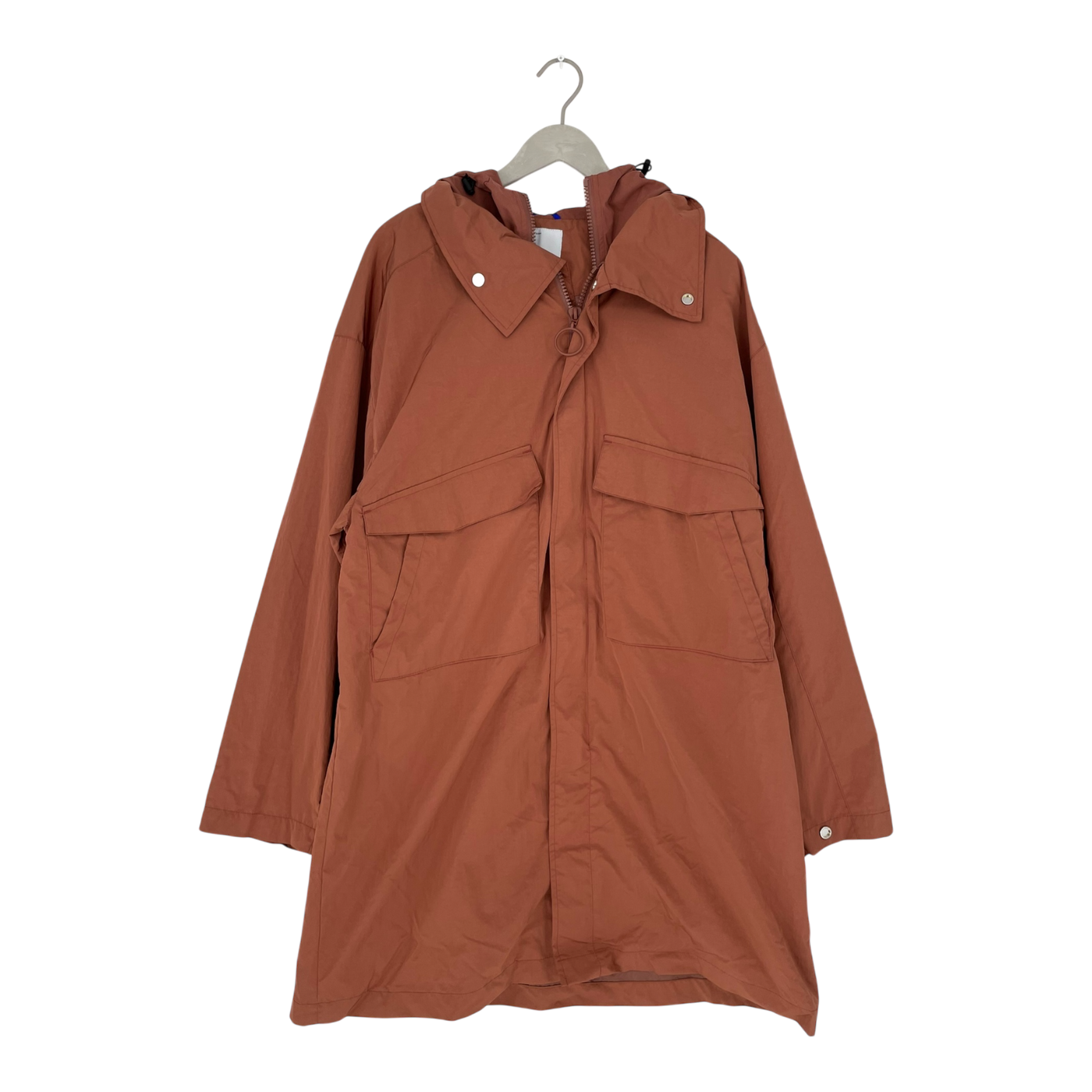 Embassy of Bricks and Logs teabeak parka, red earth | unisex L