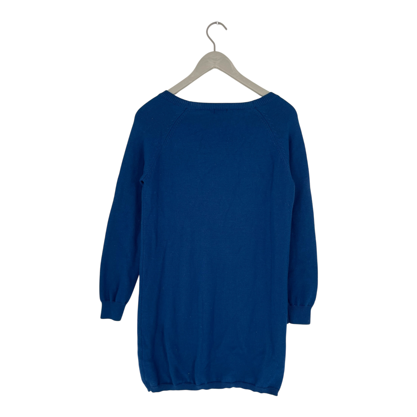 R-Collection merino knit tunic, blue | woman S