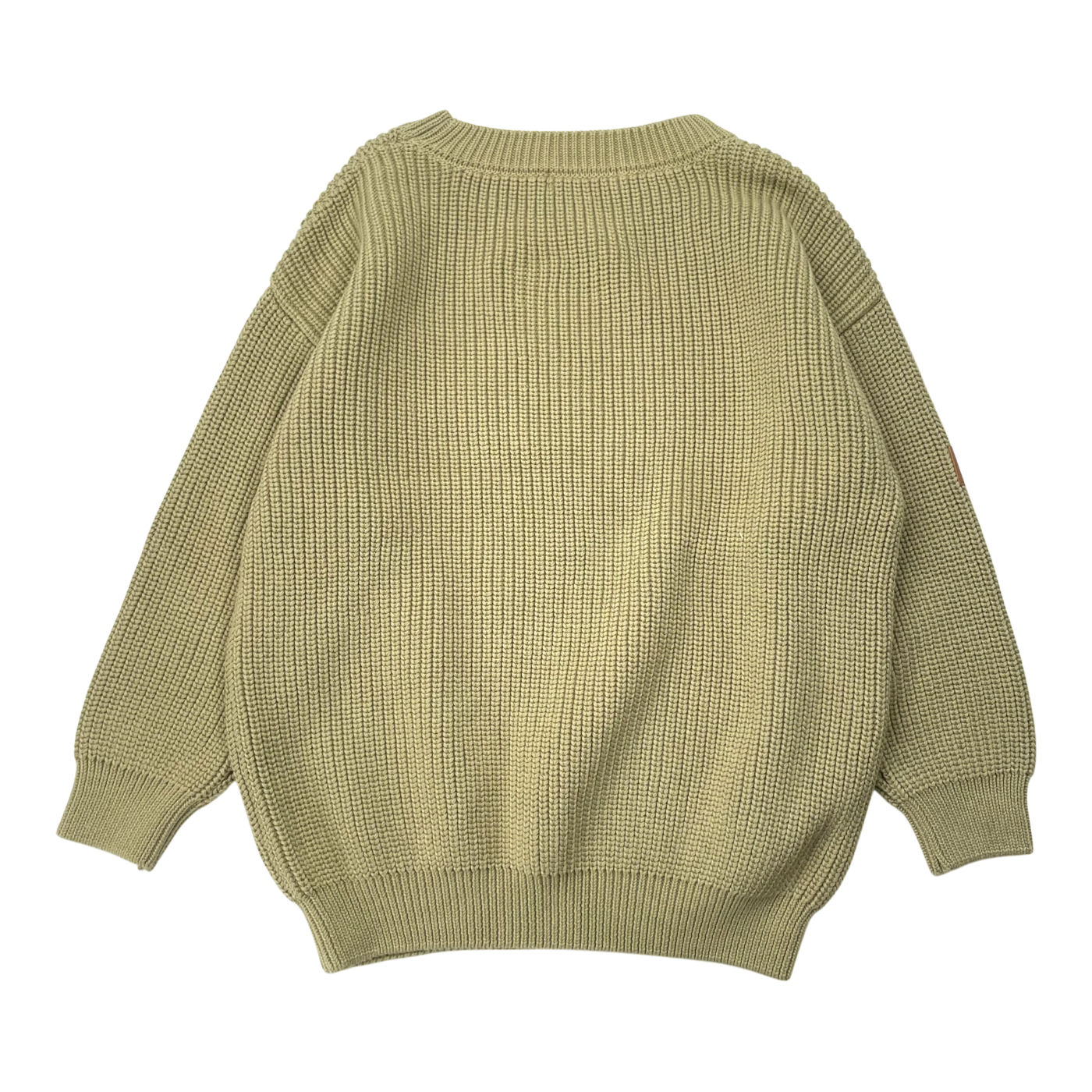 Metsola knitted sweater, olive | 122/128cm