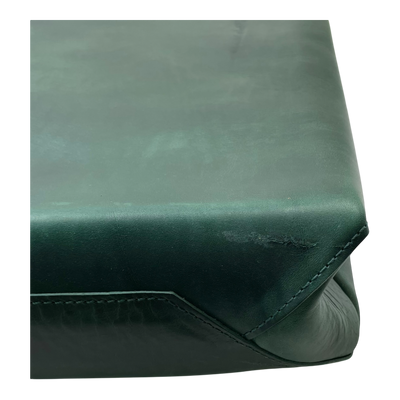 Harold's Bags kraud leather paperbag, green