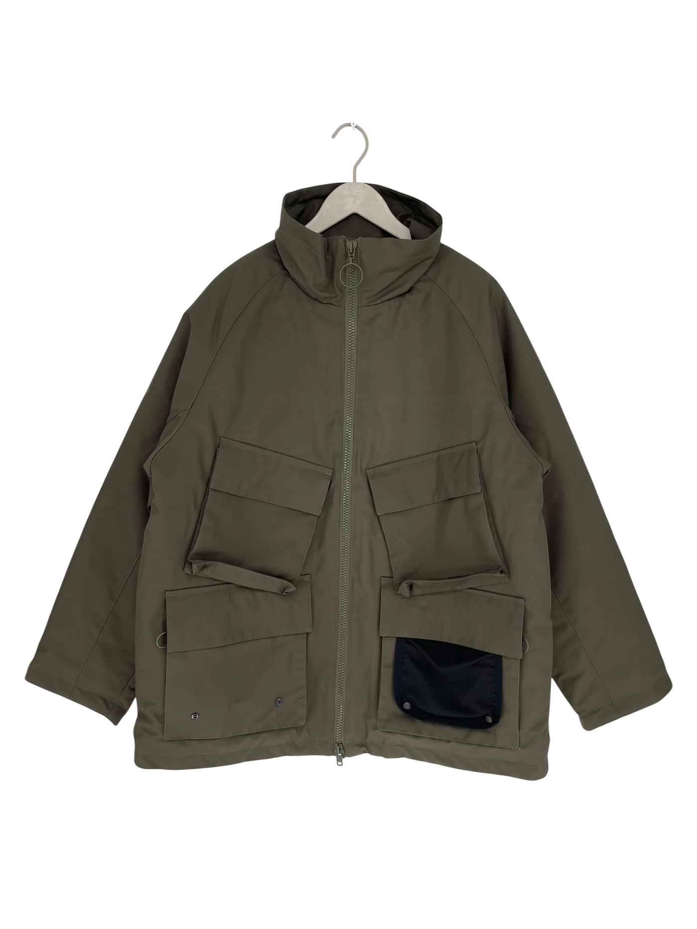 Embassy of Bricks and Logs parka jacket, brown | unisex L