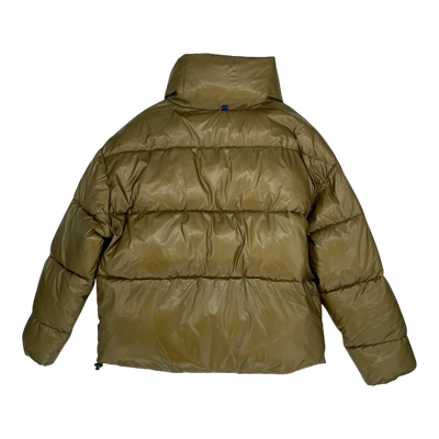 Embassy of Bricks and Logs lyon puffer jacket, shiny leaf green | unisex S