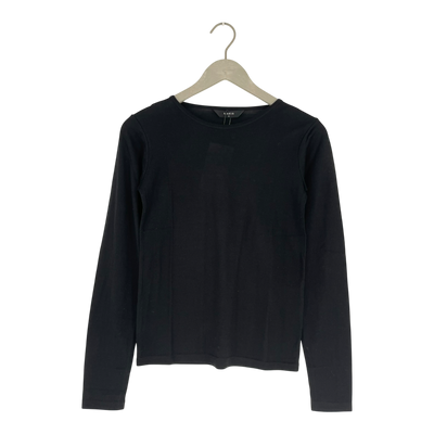 Makia rikke merino shirt, black | woman S