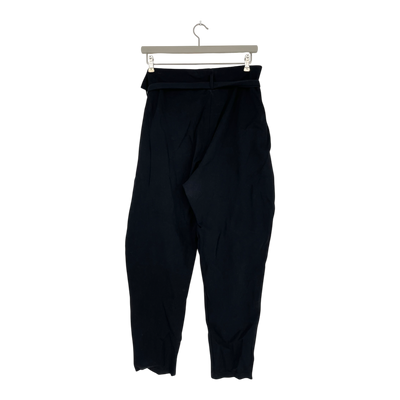 Riva Clothing mukava belted sweatpants, black | woman 3XL