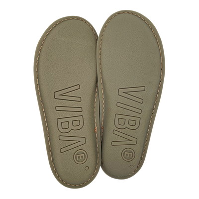VIBAe Roma leather slippers, cognac brown | 45