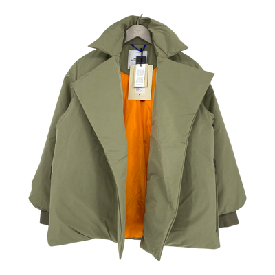 Embassy of Bricks and Logs avalon puffer jacket, pale olive | unisex S