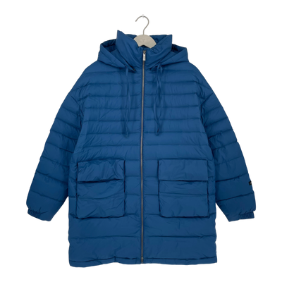 Joutsen minttu down jacket, royal blue | woman M