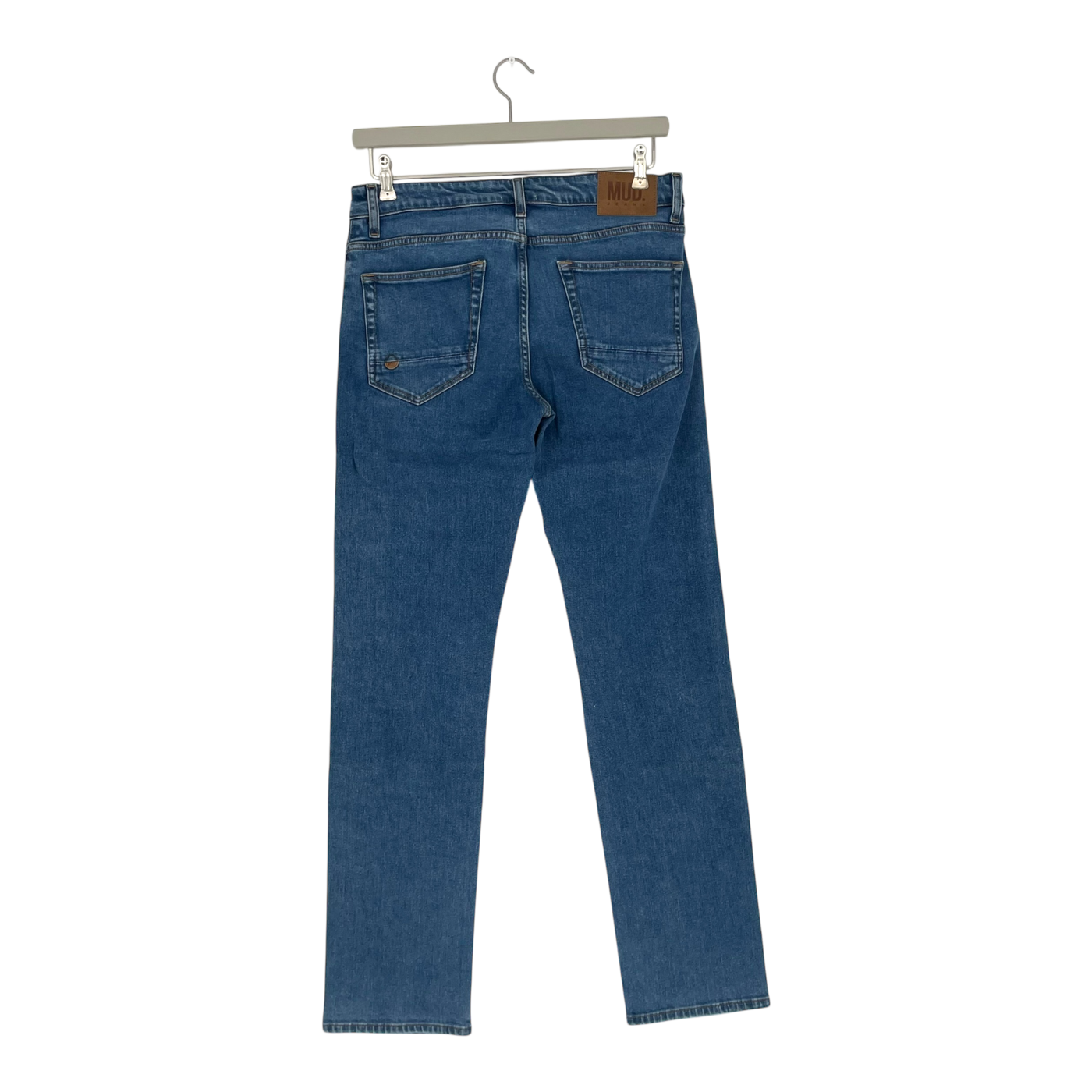 Mud Jeans bryce straigt jeans, denim blue | man 31/34