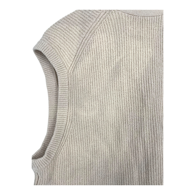 Samsøe Samsøe knitted vest, wheat | man M