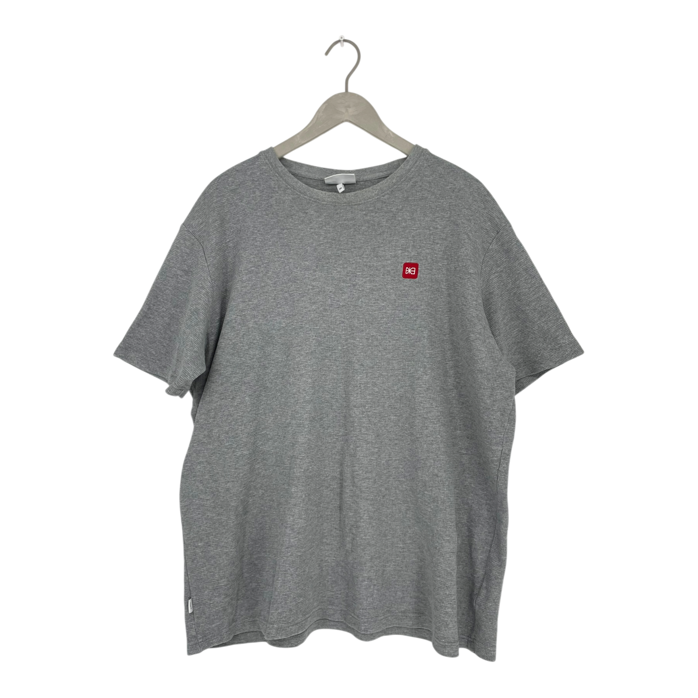 Makia waffle t-shirt, grey | unisex 2XL