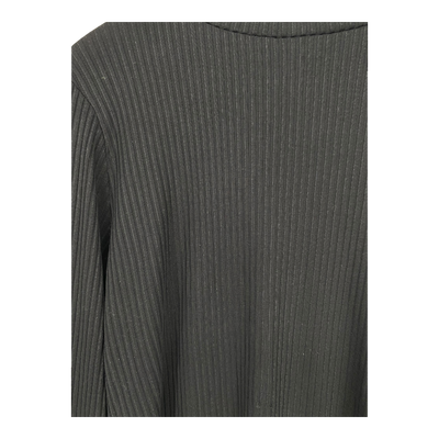 Toive rib shirt, black | woman XL
