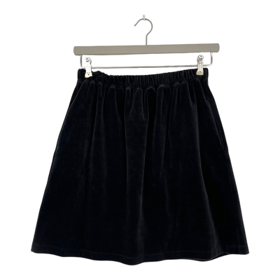Morico velour skirt, black | woman M