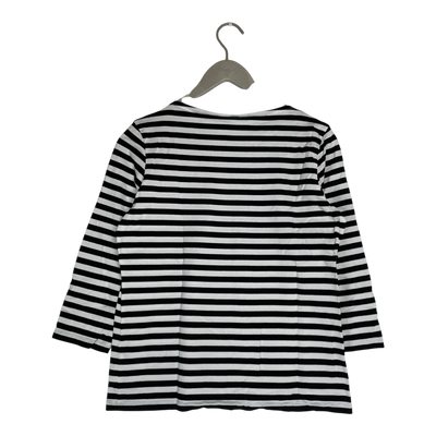 Marimekko ilma stripe shirt, black/white | woman M